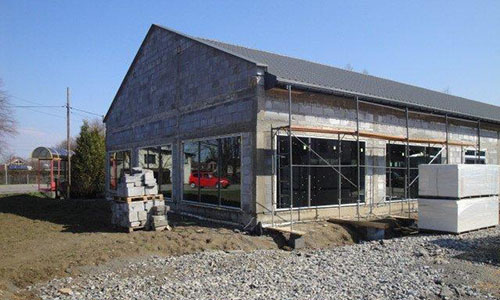 Rozpoczęcie budowy nowego punktu sprzedażowego