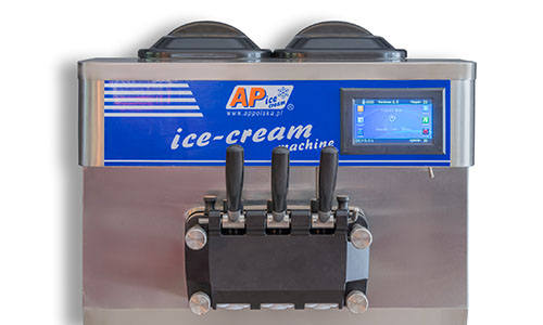 Wyprodukowanie i wprowadzenie nowego panelu i nowych pomp do maszyn do lodów włoskich