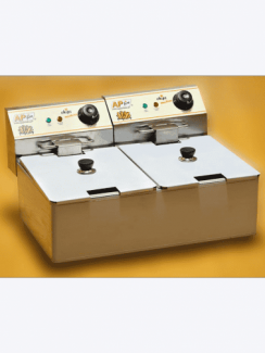 Frytkownica podwójna 2 x 6L AP fire 10 x 2